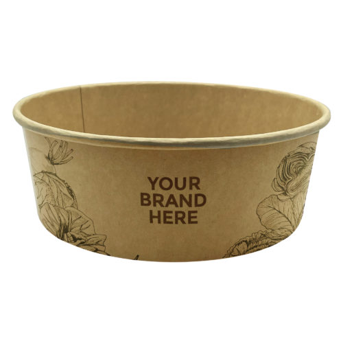44oz Branded X-Large Paperboard Bowl | 1500/order