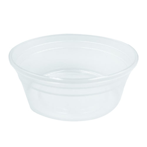 8oz Container Clear with lid | 240/case