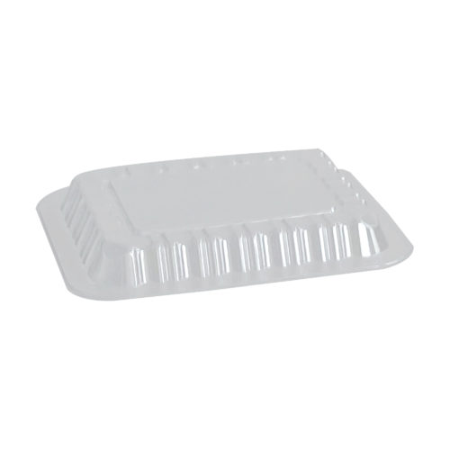 1 Lb Oblong Plastic Dome Lid | 500/case