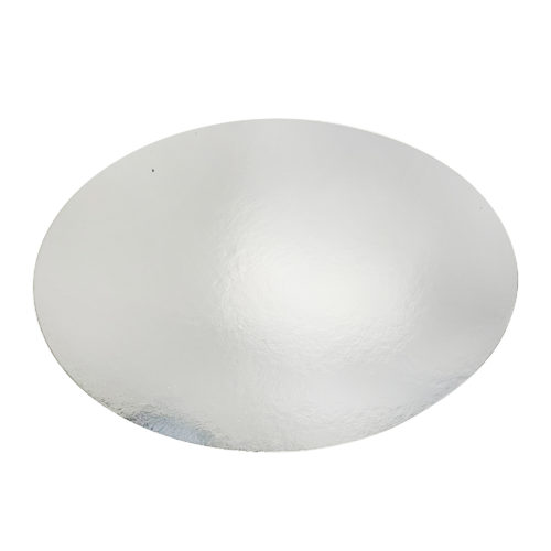 7" Round Heavy Foil Laminated Board Lid | 500/case