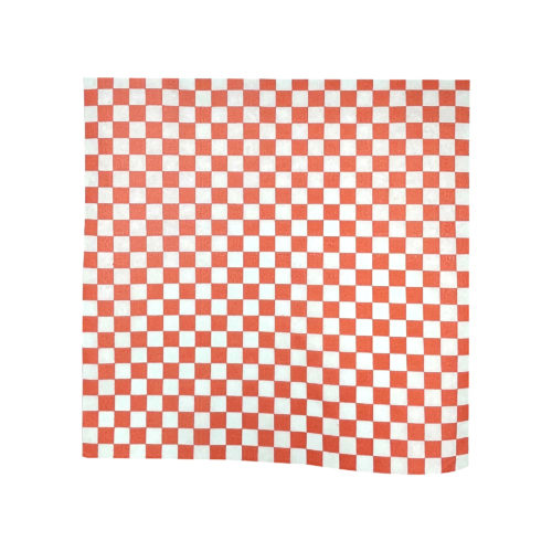 12" x 12" Grease Proof Paper - Red Gingham | 1000/case