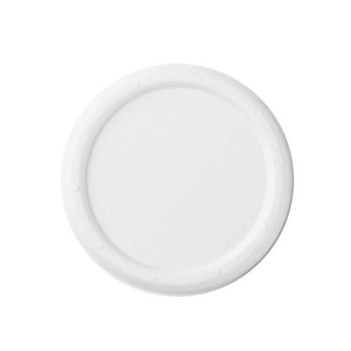 4oz Bagasse Portion Cup Lid | 2000/case