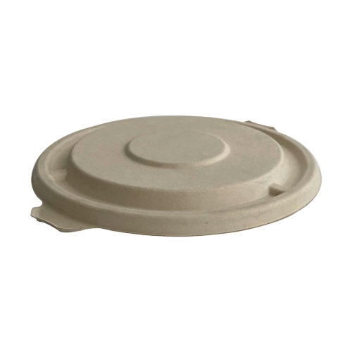 24/32oz Bagasse Round Bowl Lid | 500/case