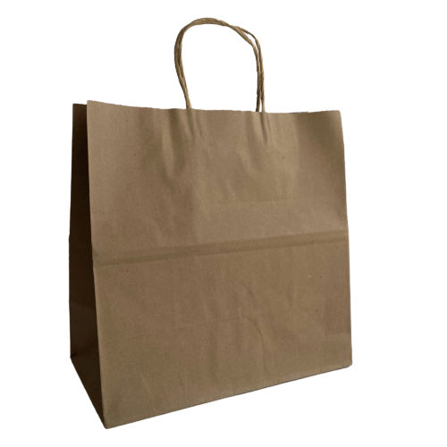 Unbranded Kraft Paper Bags 13” x 7” x 13" | 250/case